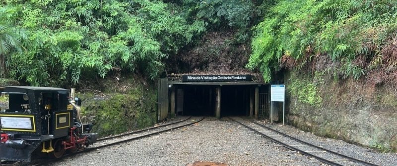 Passeio subterrâneo na Mina de Visitação de Criciúma revela 300 m de galerias históricas de carvão - Imagem do artigo original
