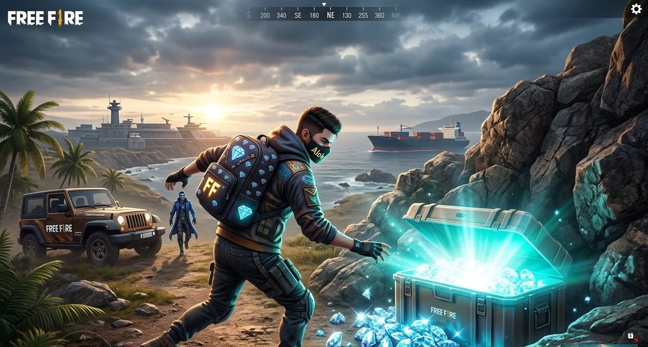 Estratégias legais para obter diamantes no Free Fire ganham força entre jogadores em 2026 - Imagem do artigo