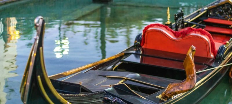 Única gôndola original italiana amplia turismo cultural em Nova Veneza (SC) - Imagem do artigo original