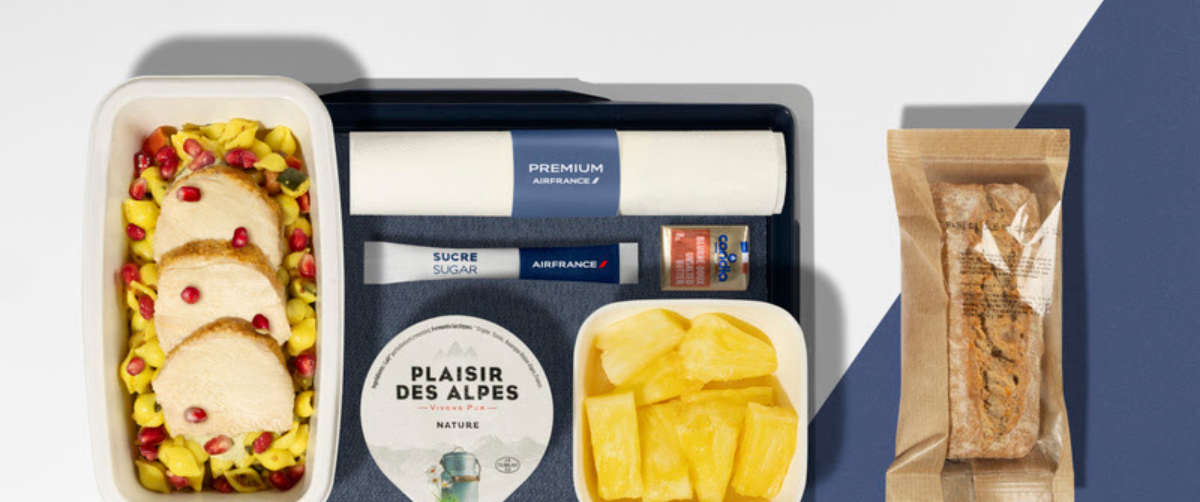 Air France renova serviço gastronômico na Premium Economy e reforça diferenciação a bordo - Imagem do artigo