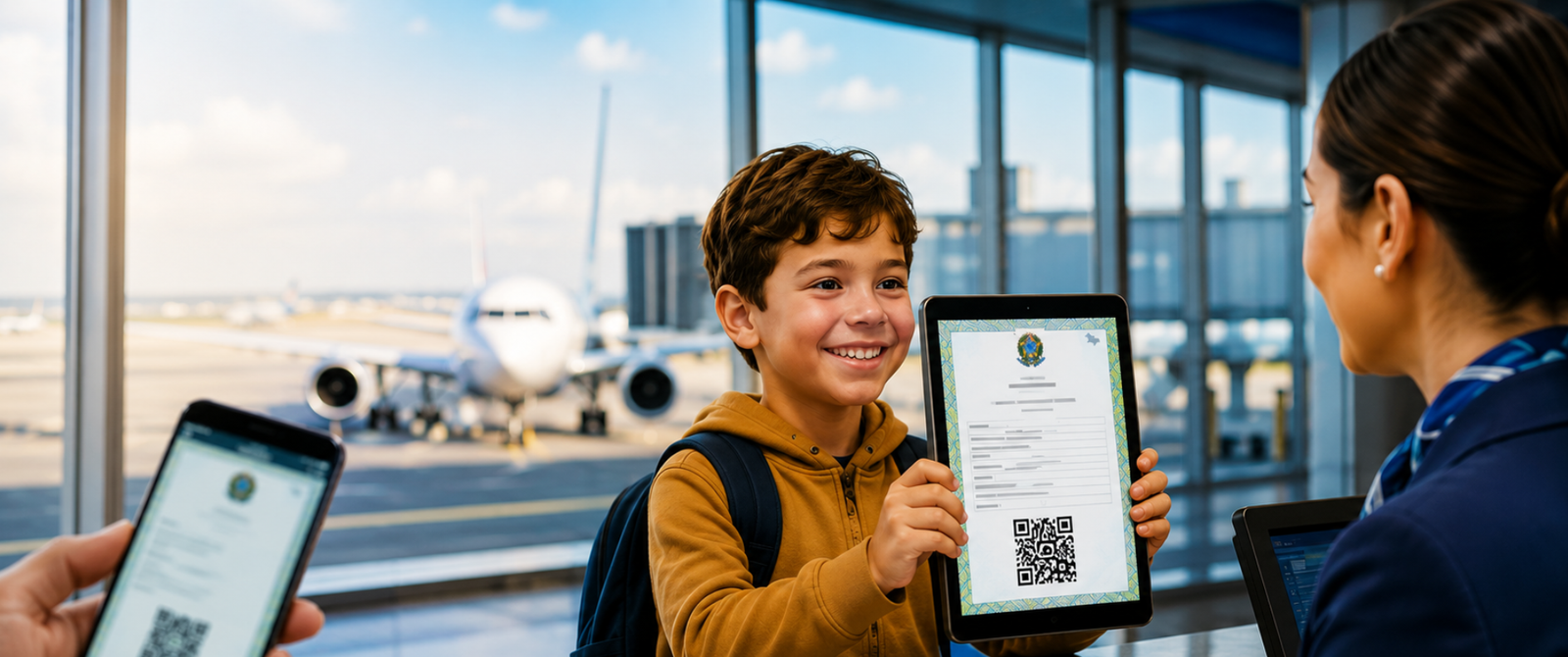 ANAC determina aceitação obrigatória de certidões digitais no embarque doméstico - Imagem do artigo