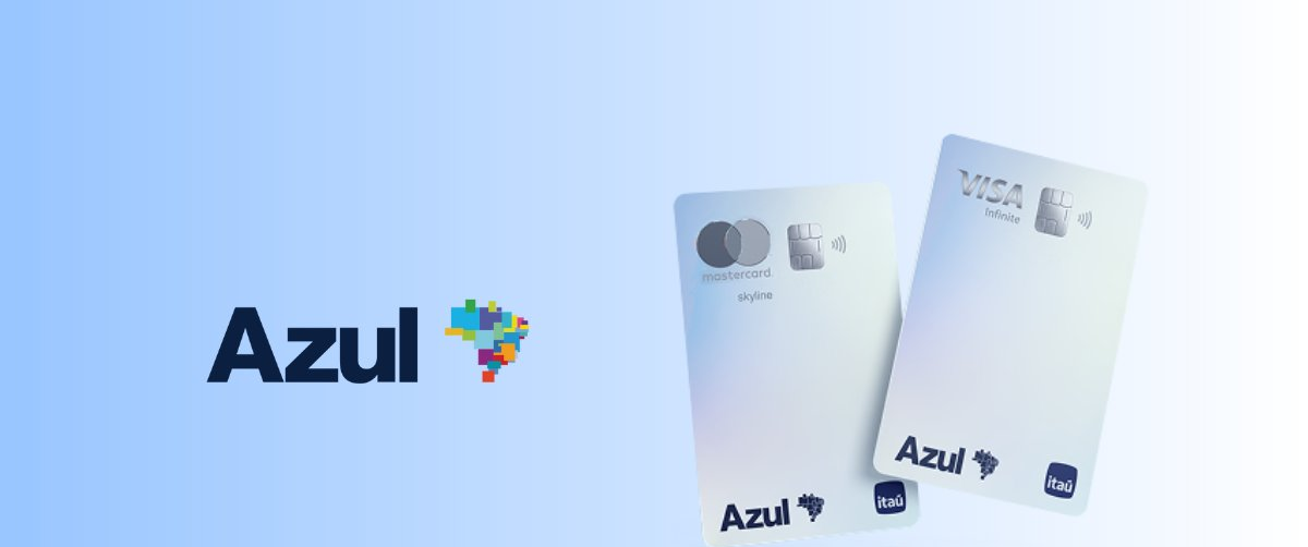 Azul e Itaú encerram hoje campanha que oferece até 100.000 pontos bônus em cartões Visa Infinite e Mastercard Skyline - Imagem do artigo