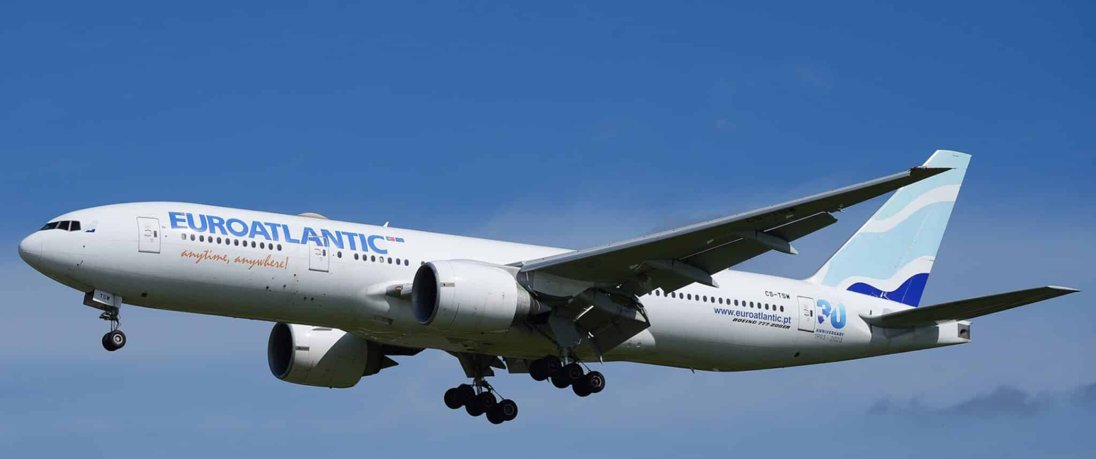Azul inclui segundo Boeing 777-200 da EuroAtlantic na rota Campinas–Lisboa - Imagem do artigo