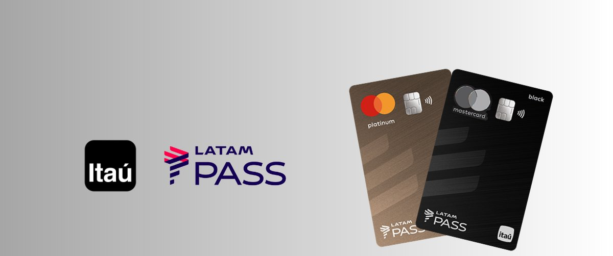 Cartões LATAM Pass Itaú oferecem até 40 mil milhas de bônus na adesão e benefícios de até 35% em transferências - Imagem do artigo