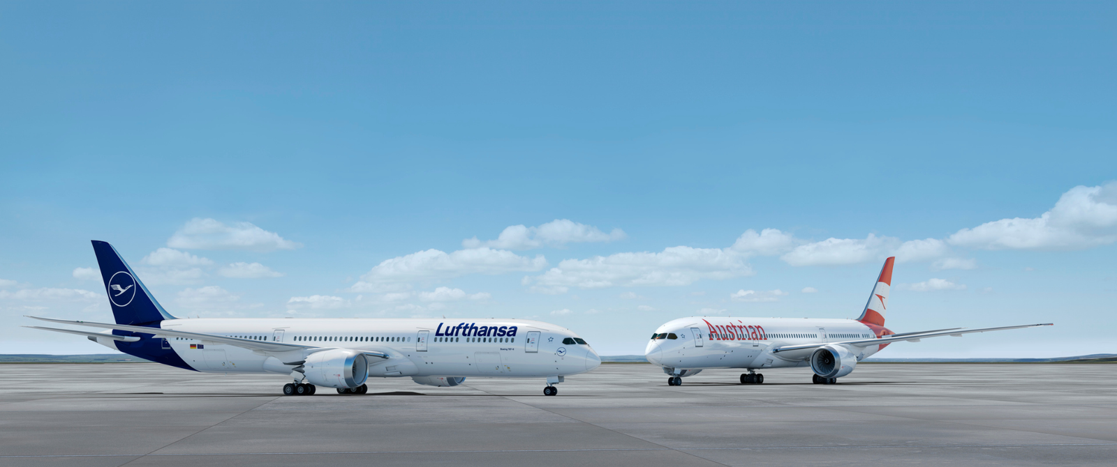 Grupo Lufthansa encomenda 20 aeronaves widebody Airbus A350-900 e Boeing 787-9 para modernizar frota de longo curso - Imagem do artigo