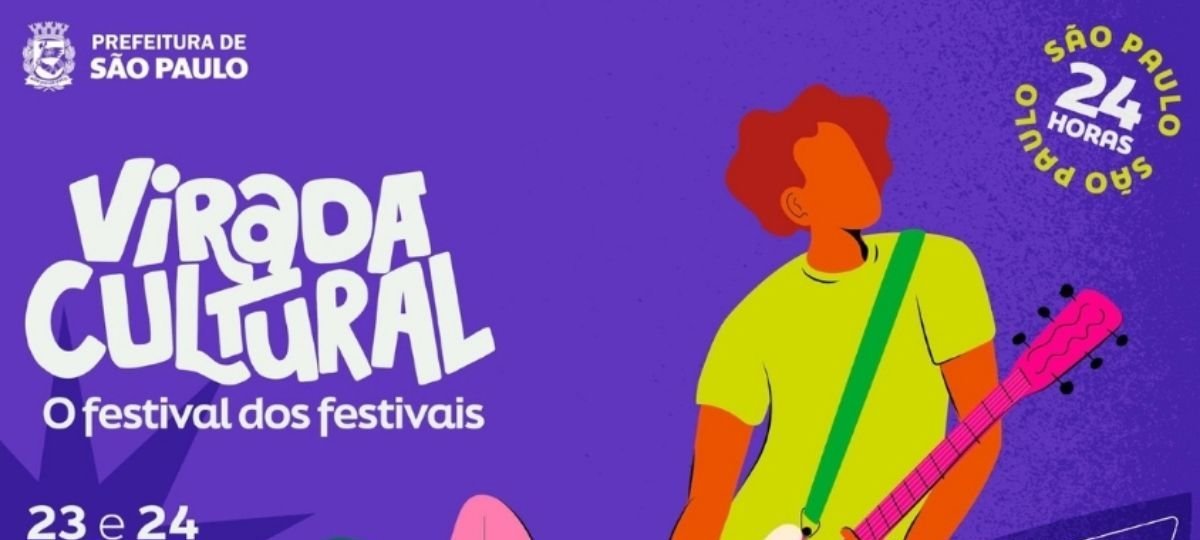 Virada Cultural 2026 leva mais de 300 atrações gratuitas ao centro de São Paulo neste fim de semana - Imagem do artigo
