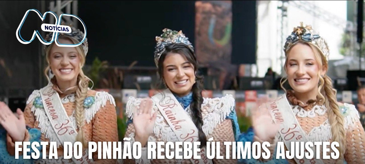 Festa Nacional do Pinhão 2024 inicia com estrutura finalizada e projeção de público recorde em Lages - Imagem do artigo