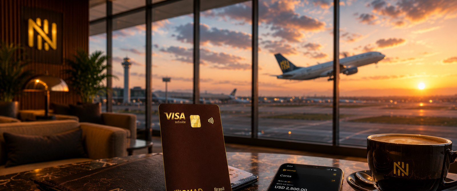 Nomad expande oferta do cartão Explorer Visa Infinite e reforça benefícios para viajantes frequentes - Imagem do artigo
