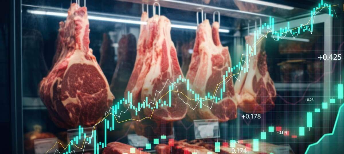 Aumento dos spreads em CRAs de JBS, MBRF e Minerva aponta nova fase de risco no setor de proteínas - Imagem do artigo