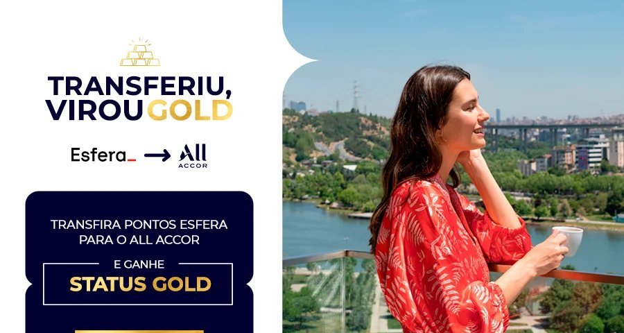 Transferência Única de Pontos Esfera Garante Status Gold no ALL Accor até 2027 - Imagem do artigo