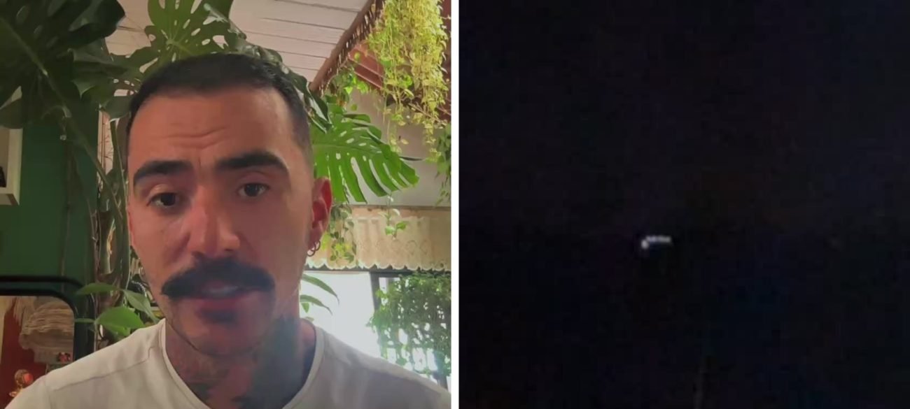 Influenciador relata luzes no céu e sons na mata em Campo Largo, reacendendo debate sobre OVNIs - Imagem do artigo original