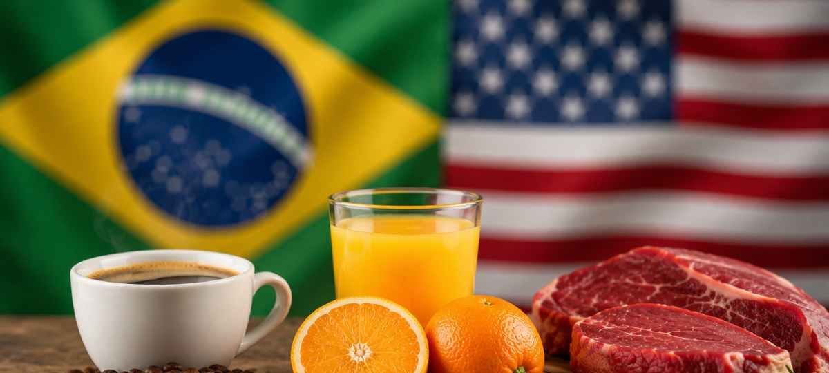 Setores-chave do agronegócio brasileiro ficam fora da tarifa extra de 25% dos EUA - Imagem do artigo