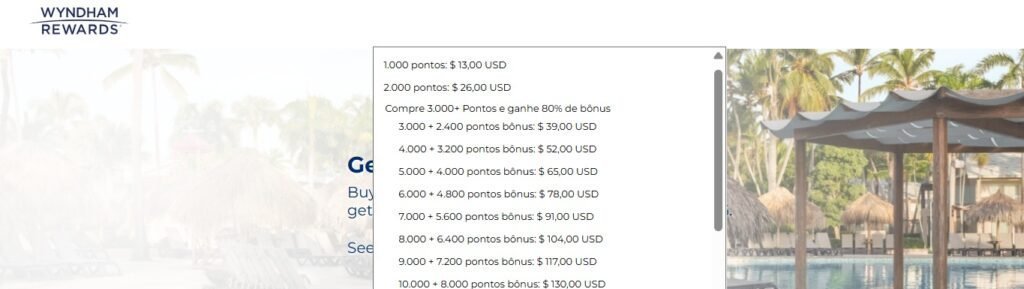Wyndham Rewards concede 80% de bônus na compra de pontos; veja detalhes da promoção - Imagem do artigo original