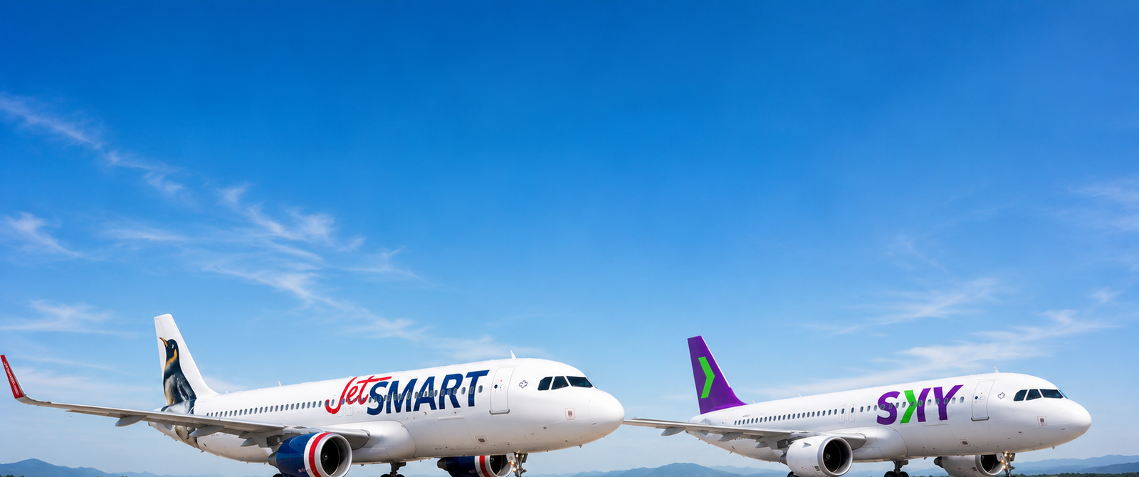 Mercado único de aviação no Mercosul abre caminho para JetSMART e Sky operarem rotas domésticas no Brasil - Imagem do artigo