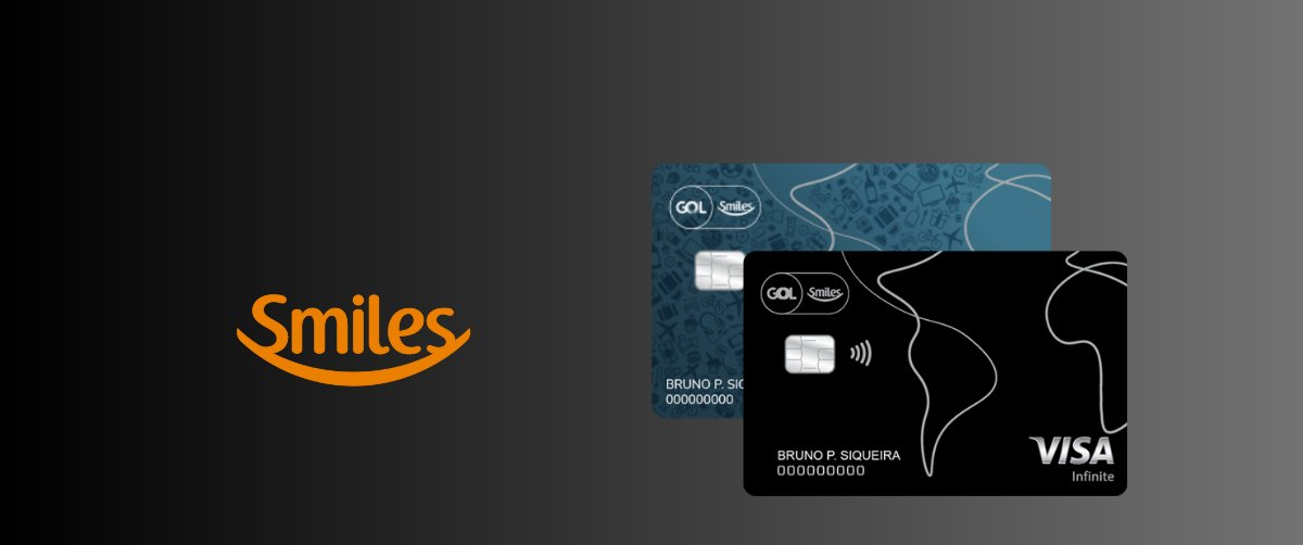 Campanha GOL Smiles concede até 7 milhas por dólar gasto e bônus de 20 mil para novos cartões Visa - Imagem do artigo