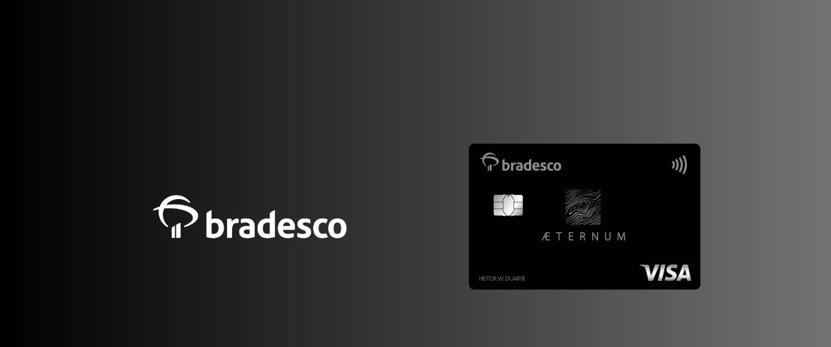 Bradesco eleva para 7 pontos por dólar a pontuação internacional do cartão Visa Aeternum - Imagem do artigo