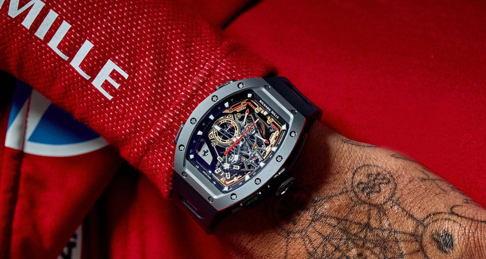 Richard Mille RM 43-01 Ferrari: o relógio de R$ 8 milhões que acompanhou Lewis Hamilton em sua vitória na Espanha - Imagem do artigo