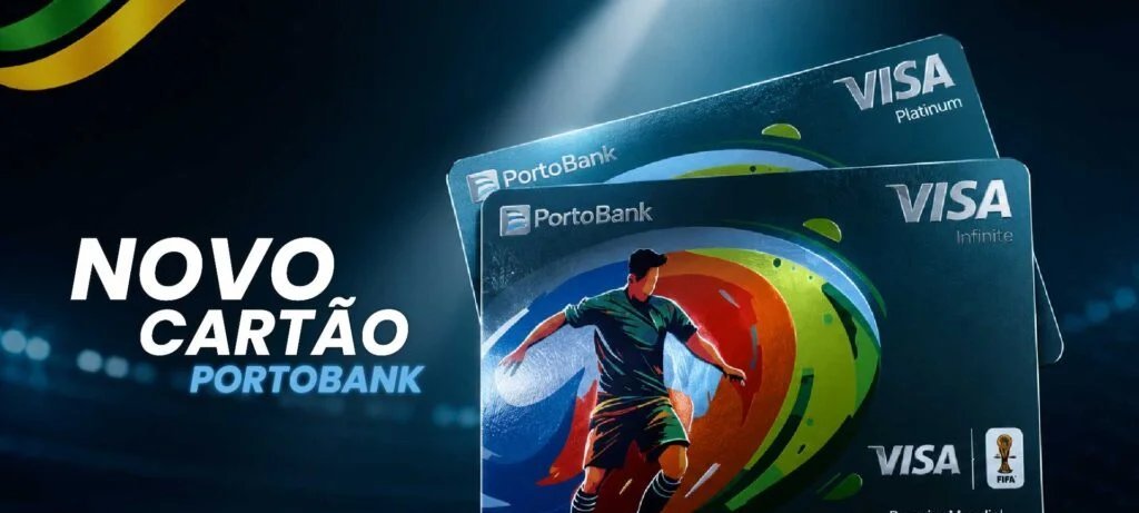 Porto Bank apresenta cartão digital temático da Copa do Mundo 2026 e amplia portfólio de benefícios - Imagem do artigo