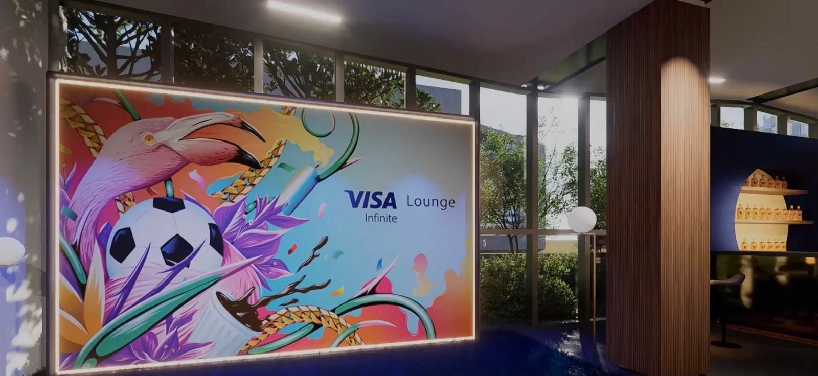 Visa Infinite Lounge estreia em Miami e eleva a experiência de torcedores na Copa do Mundo 2026 - Imagem do artigo