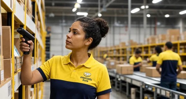 Mercado Livre amplia contratações para Líder de Equipe de Inventário com salários de até R$ 8 mil - Imagem do artigo
