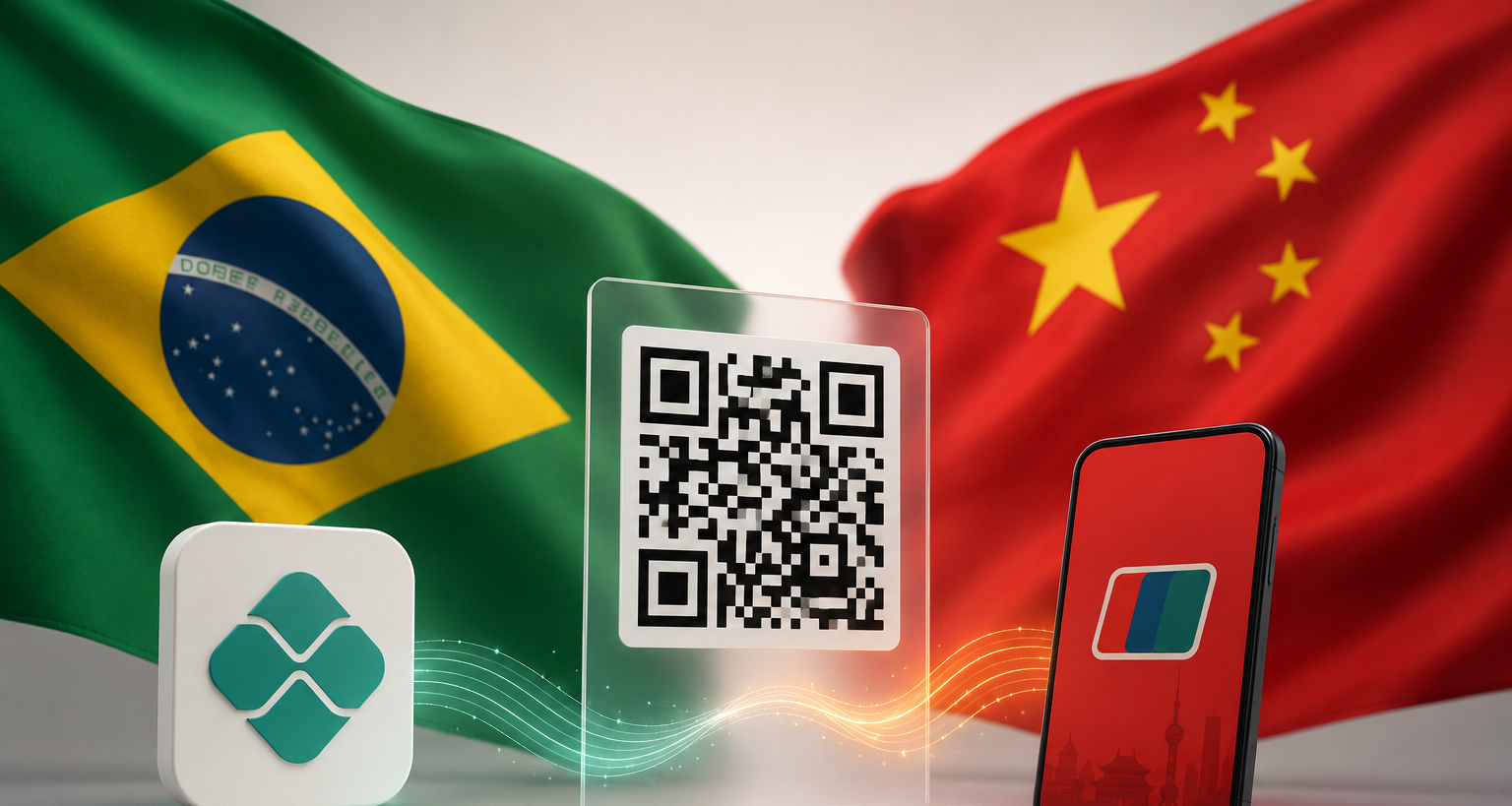 UnionPay inicia testes que conectam carteiras digitais chinesas ao Pix brasileiro - Imagem do artigo