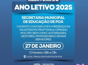 Educação promove hoje encontro com profissionais da rede municipal para abertura do ano letivo